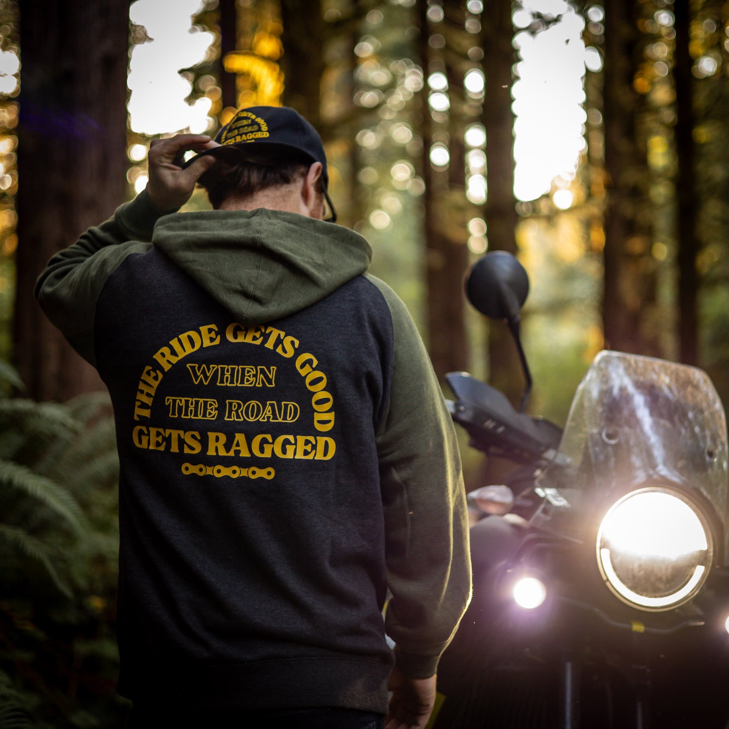 Ragged Roads Moto Ride Gets Good Hoody