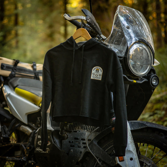 Ride Gets Good Women's Crop-top Hoody